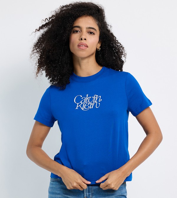 Calvin Klein Jeans Calvin Klein Jeans - Blue Short Sleeve T-Shirts