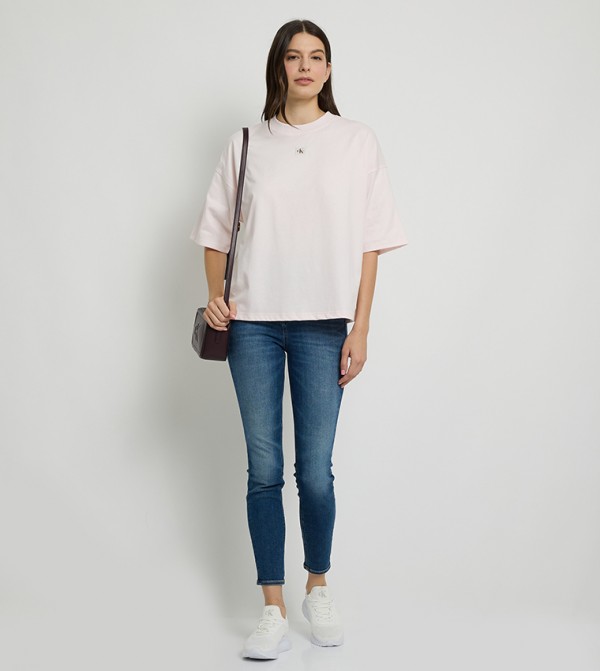 Calvin Klein Calvin Klein - Pink Short Sleeve T-Shirts