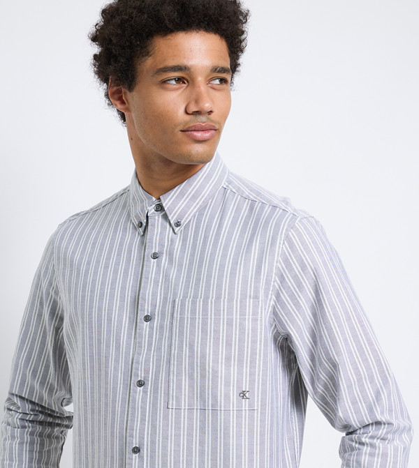 Calvin Klein Jeans  - Grey Long Sleeves