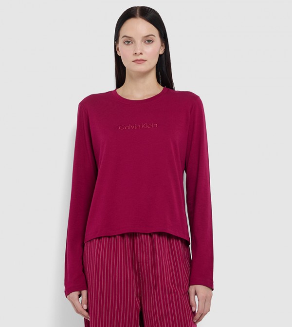 كالفين كلاين  ملابس نوم - بنفسجي  Pyjama Set