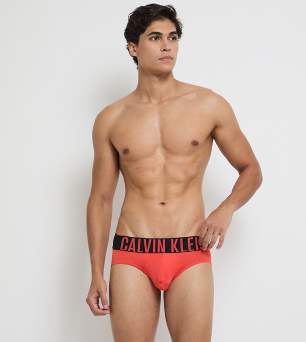 Calvin Klein Vest & Underwear - Red Trunks & Briefs