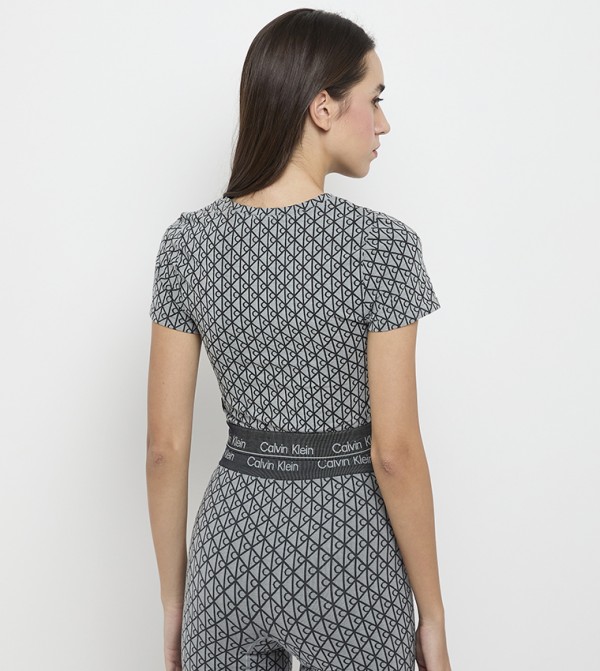 Calvin Klein  - Blue Cropped Tops