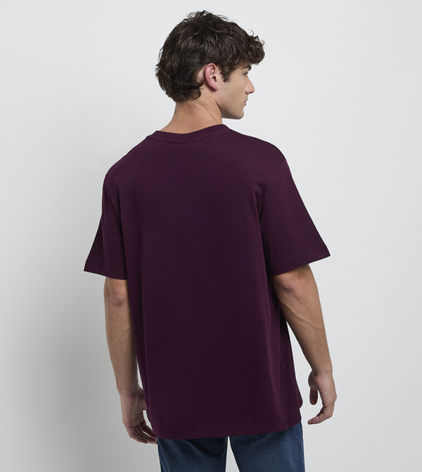 Calvin Klein Jeans Calvin Klein Jeans - Purple Round Neck T-Shirts