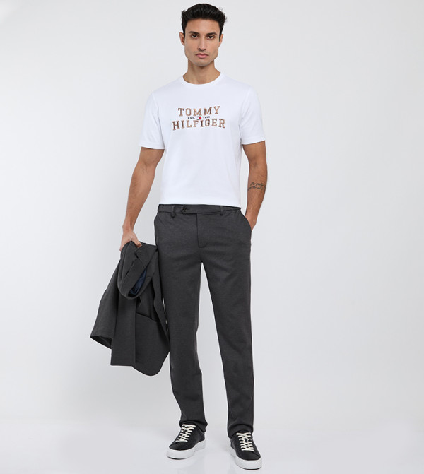 Tommy Hilfiger Tommy Hilfiger - White Round Neck T-Shirts