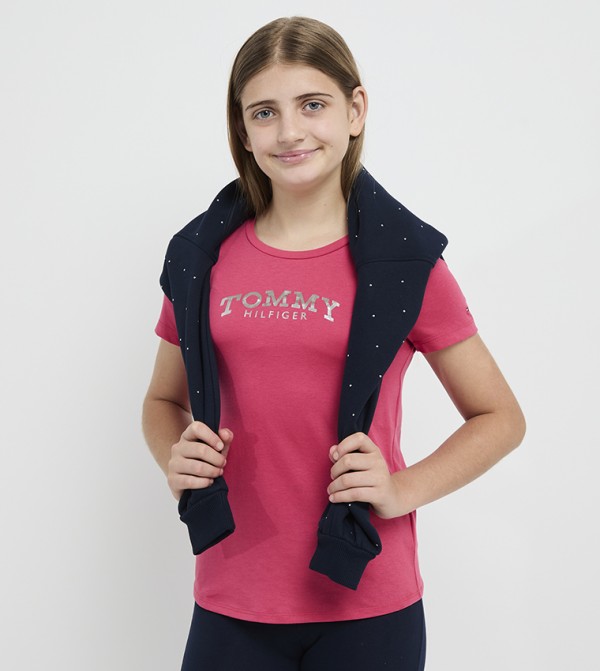 Tommy Hilfiger  T-Shirts - Pink T-shirts