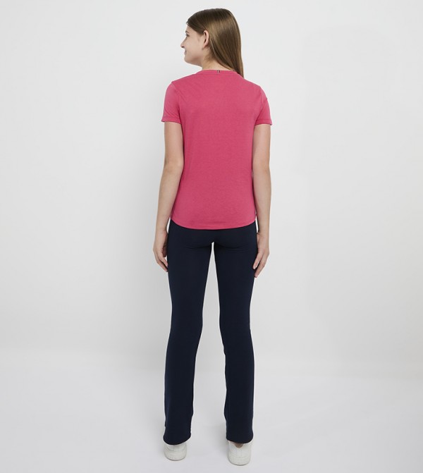 Tommy Hilfiger  T-Shirts - Pink T-shirts