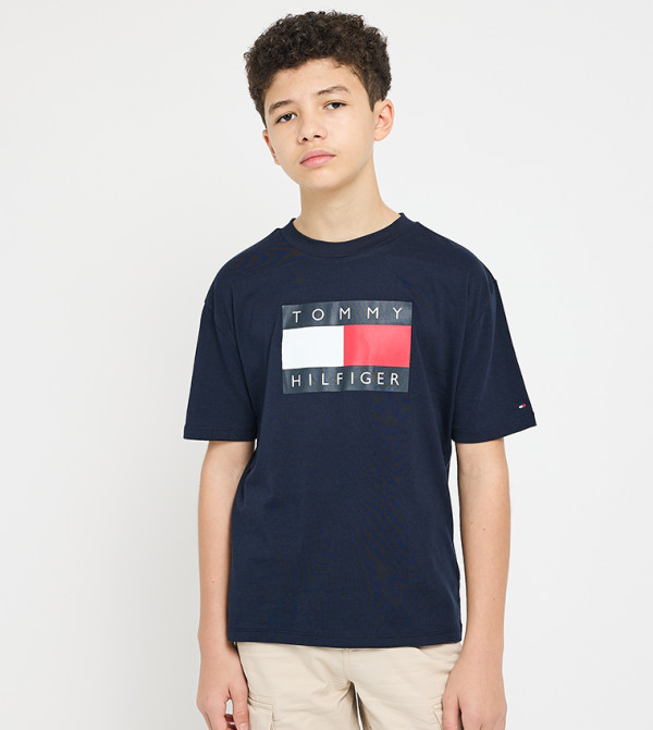 تومي هيلفيغر  ملابس - أزرق بحري داكن T-shirts