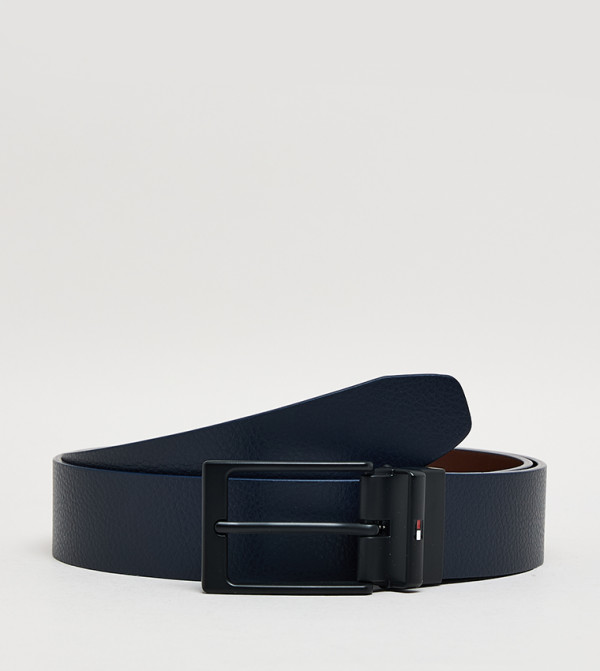 Tommy Hilfiger Belts - Navy Leather Belts