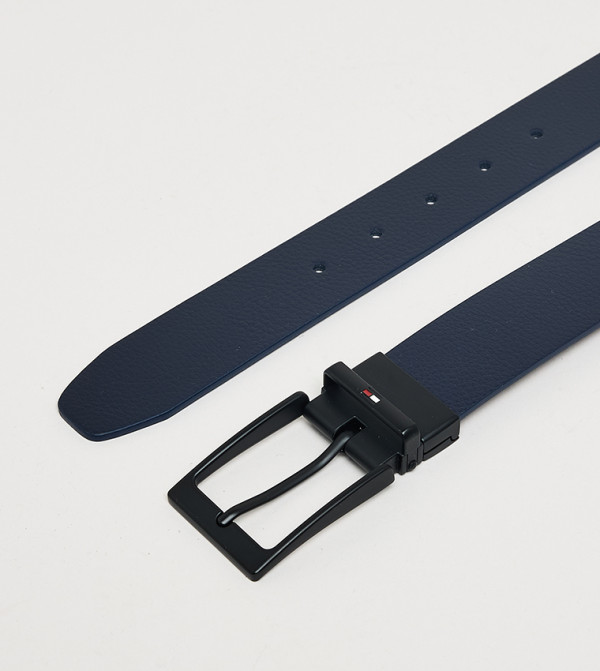 Tommy Hilfiger Belts - Navy Leather Belts