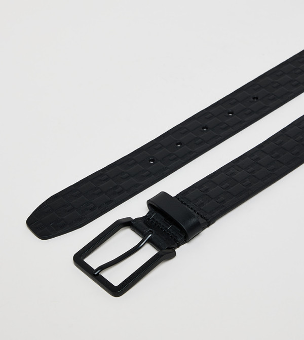 Tommy Hilfiger Belts - Black Leather Belts