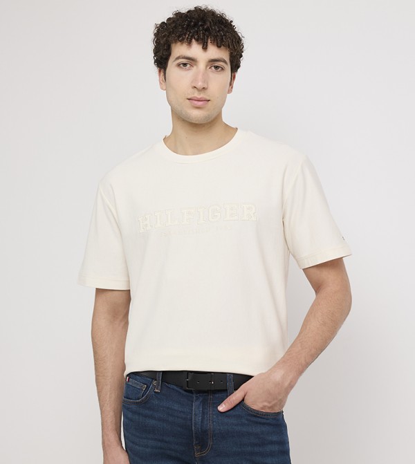 تومي هيلفيغر  أحزمة جلدية - أسود Leather Belts