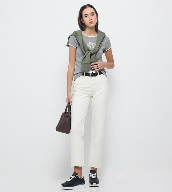 تومي هيلفيغر تومي هيلفيغر - رمادي Short Sleeve T-Shirts