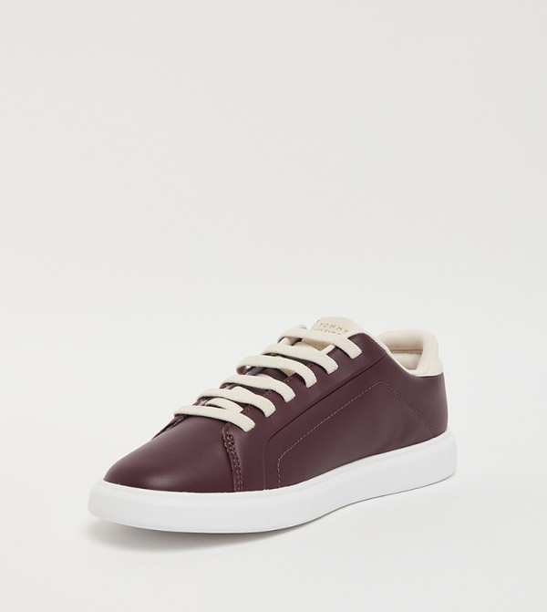 Tommy Hilfiger  Shoes - Maroon Low Top