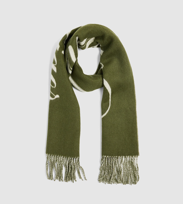 Tommy Hilfiger  Scarves - Green Woven Scarves