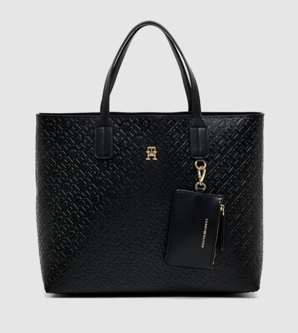 Tommy Hilfiger Tommy Hilfiger - Black Tote Bags