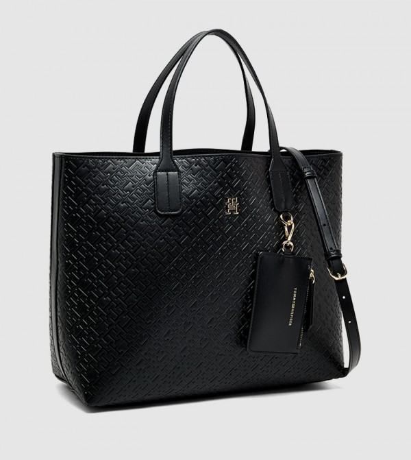 Tommy Hilfiger Tommy Hilfiger - Black Tote Bags
