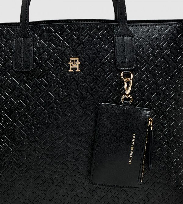 Tommy Hilfiger Tommy Hilfiger - Black Tote Bags