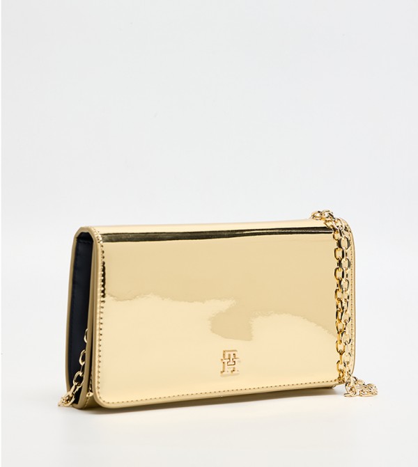 تومي هيلفيغر  شنط كلاتش - ذهبي حقائب يد