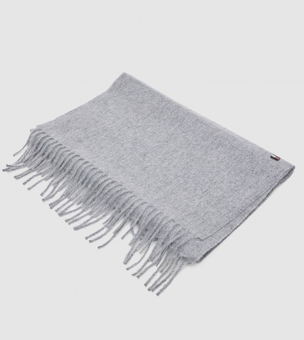 تومي هيلفيغر  أوشحة - رمادي Blanket Scarves