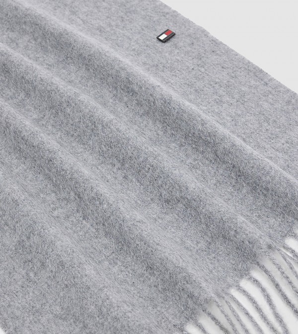 تومي هيلفيغر  أوشحة - رمادي Blanket Scarves