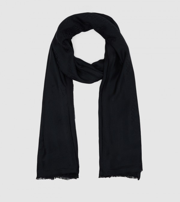 Tommy Hilfiger  Accessories - Black Woven Scarves