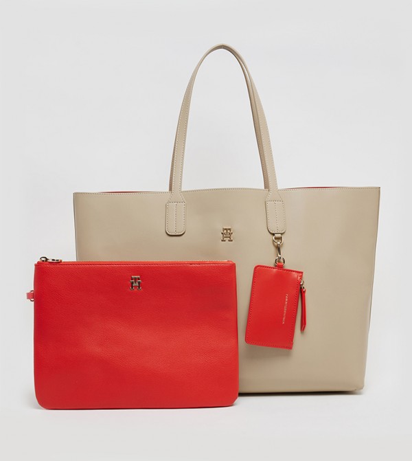 Tommy Hilfiger - Khaki Tote Bags