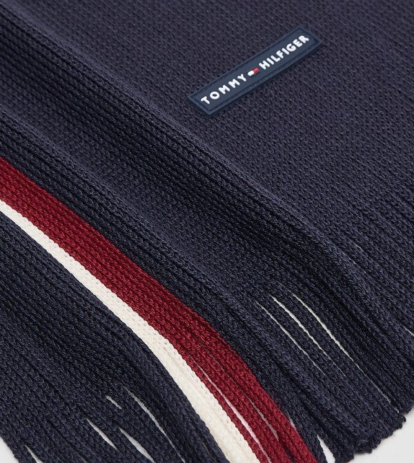 تومي هيلفيغر  أوشحة - كحلي Blanket Scarves