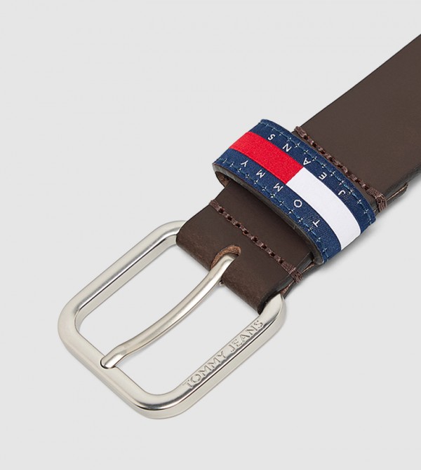 Tommy Hilfiger  Belts - Dark Brown Leather Belts