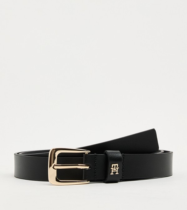 تومي هيلفيغر  أحزمة - أسود Leather Belts