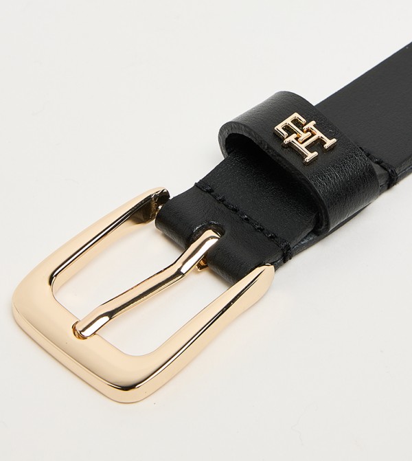 تومي هيلفيغر  أحزمة - أسود Leather Belts