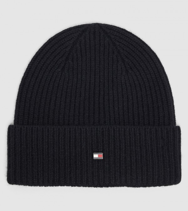 تومي هيلفيغر  كابات وقبعات - أسود Beanies