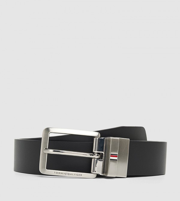 تومي هيلفيغر أحزمة - أسود Leather Belts