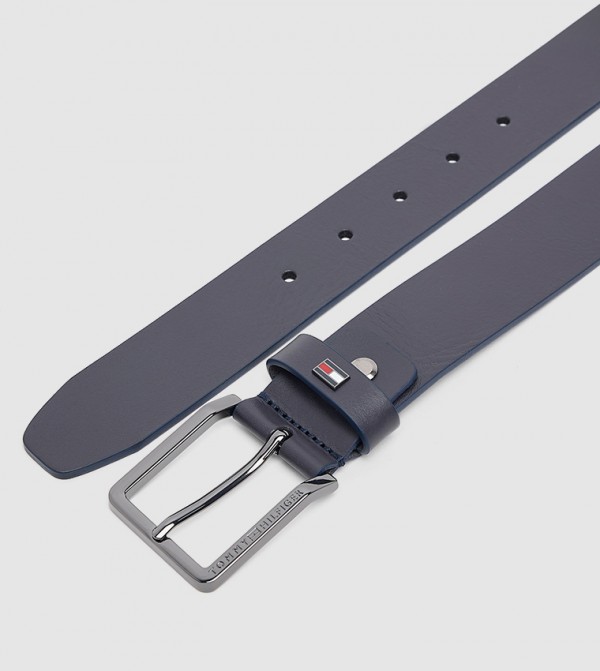 Tommy Hilfiger Belts - Navy Leather Belts