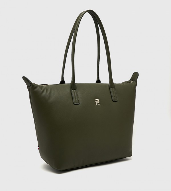 Tommy Hilfiger Tommy Hilfiger - Green Tote Bags