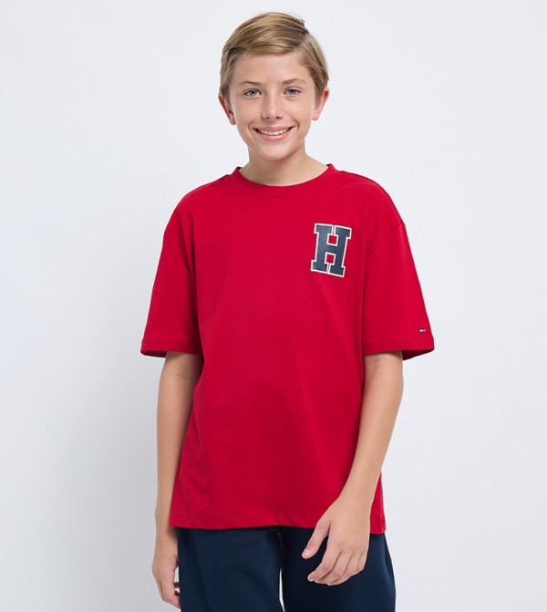 تومي هيلفيغر ملابس - أحمر T-shirts