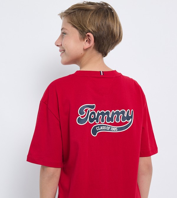 تومي هيلفيغر ملابس - أحمر T-shirts