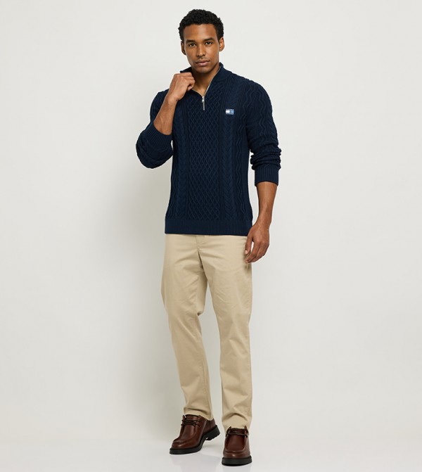 تومي جينز تومي جينز - كحلي Turtle neck Sweaters