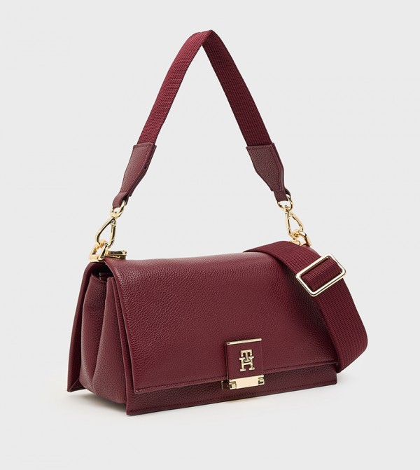 تومي هيلفيغر تومي هيلفيغر - بني محمر  حقائب بحمالة طويلة