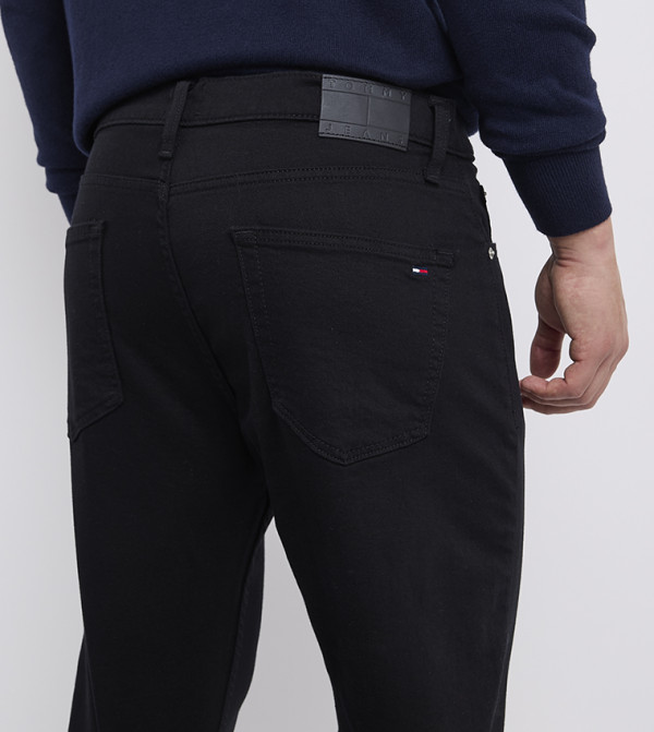 Tommy Jeans Jeans - Black Straight Jeans