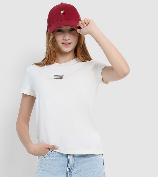 Tommy Hilfiger Tommy Hilfiger - Ivory T-shirts