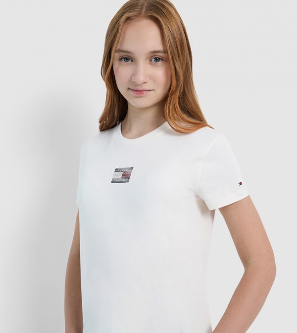 Tommy Hilfiger Tommy Hilfiger - Ivory T-shirts