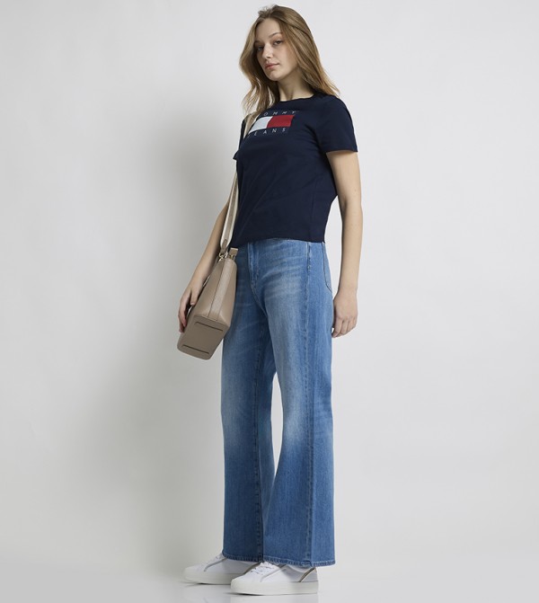 تومي جينز  بناطيل جينز - أزرق Wide Leg Jeans