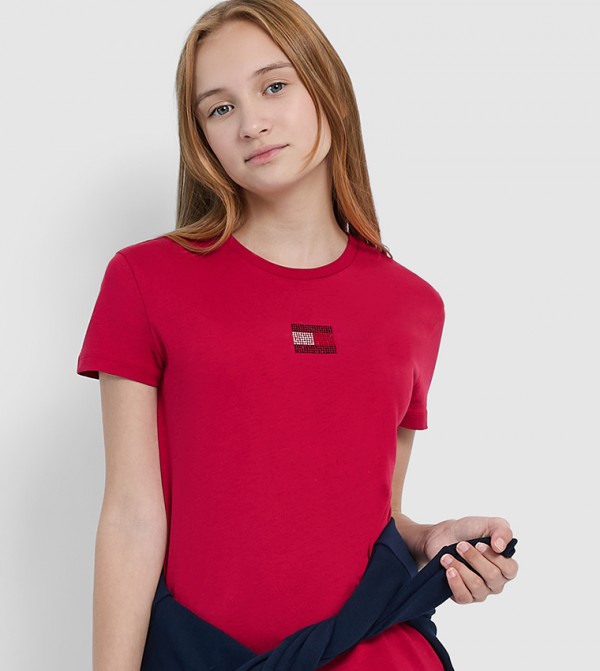 Tommy Hilfiger Tommy Hilfiger - Red T-shirts