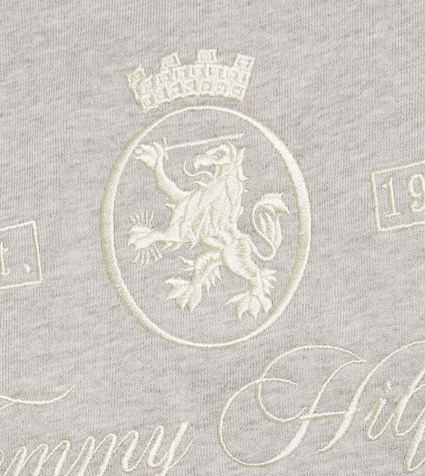 Tommy Hilfiger  Short Sleeve T-Shirts - Grey Short Sleeve T-Shirts