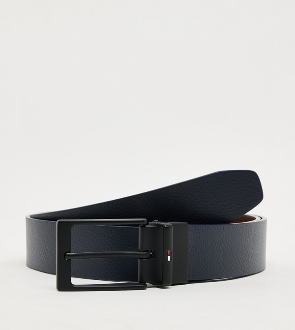 تومي هيلفيغر أحزمة - كحلي Leather Belts