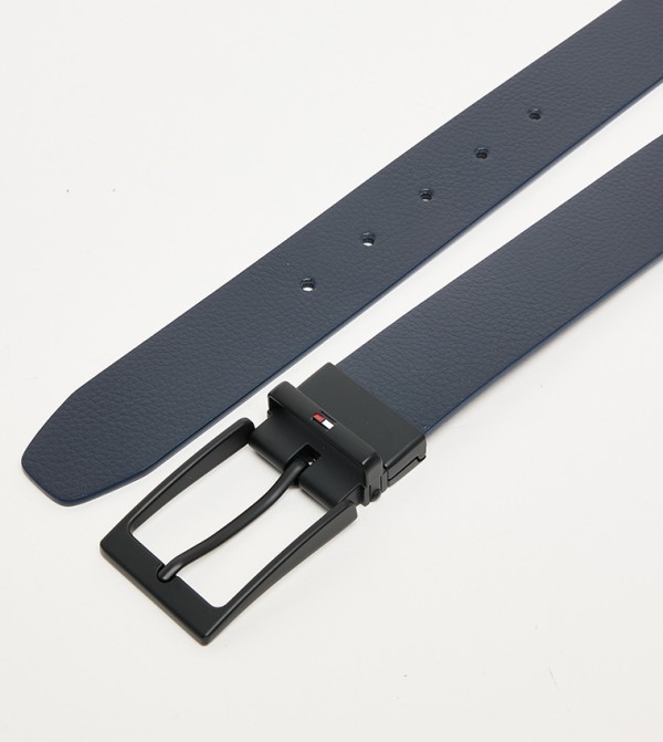 تومي هيلفيغر أحزمة - كحلي Leather Belts