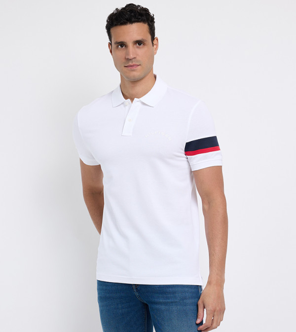 Tommy Hilfiger Tommy Hilfiger - White Polo T-shirts