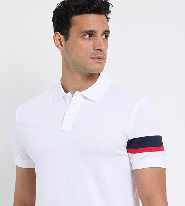 Tommy Hilfiger Tommy Hilfiger - White Polo T-shirts