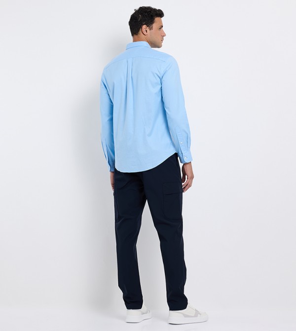 تومي هيلفيغر  قمصان - أزرق Long Sleeves