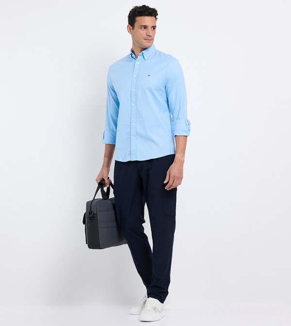 تومي هيلفيغر  قمصان - أزرق Long Sleeves